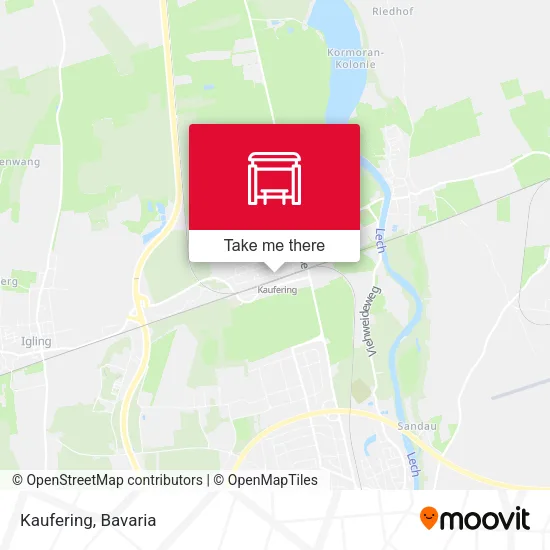 Карта Kaufering