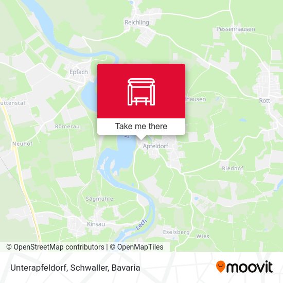 Unterapfeldorf, Schwaller map