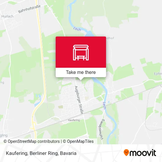 Карта Kaufering, Berliner Ring