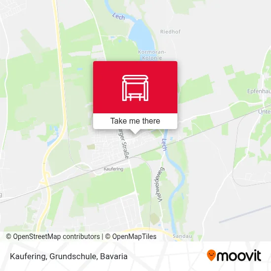 Kaufering, Grundschule map