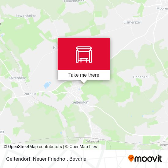 Geltendorf, Neuer Friedhof map