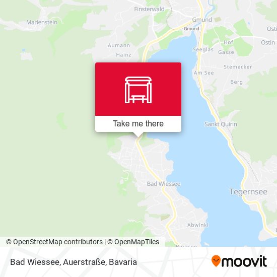 Bad Wiessee, Auerstraße map
