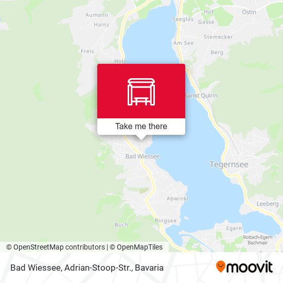 Карта Bad Wiessee, Adrian-Stoop-Str.