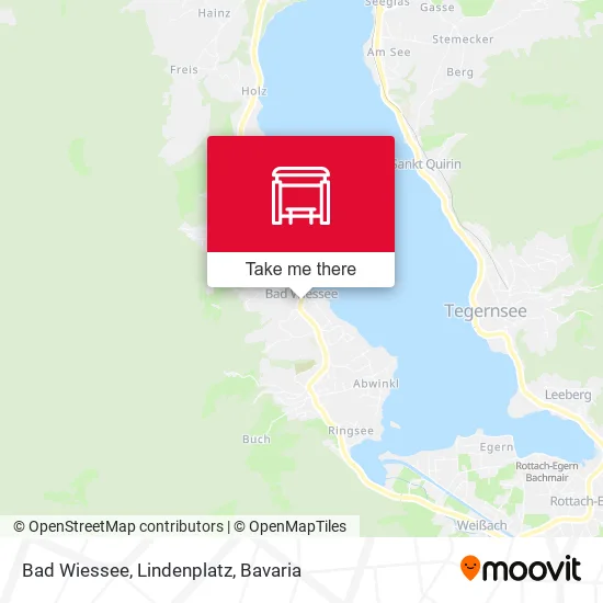 Карта Bad Wiessee, Lindenplatz