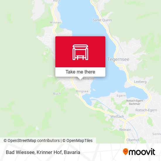 Bad Wiessee, Krinner Hof map