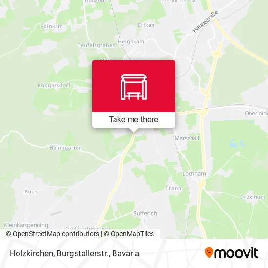 Карта Holzkirchen, Burgstallerstr.