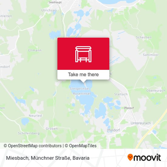Miesbach, Münchner Straße map