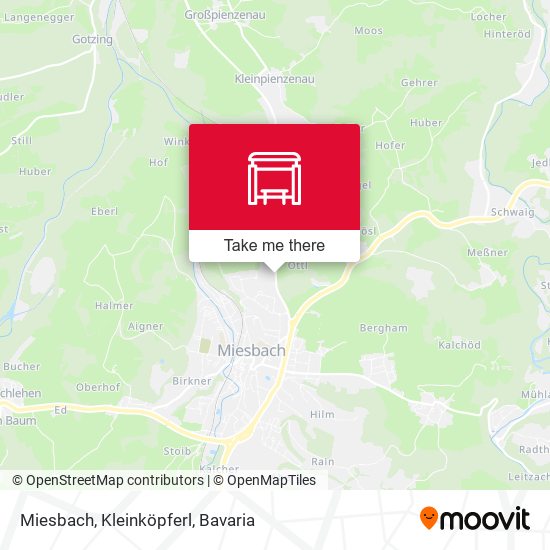 Miesbach, Kleinköpferl map