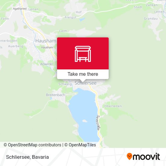 Schliersee map