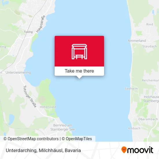 Карта Unterdarching, Milchhäusl