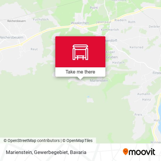 Marienstein, Gewerbegebiet map
