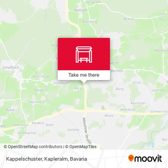 Карта Kappelschuster, Kapleralm