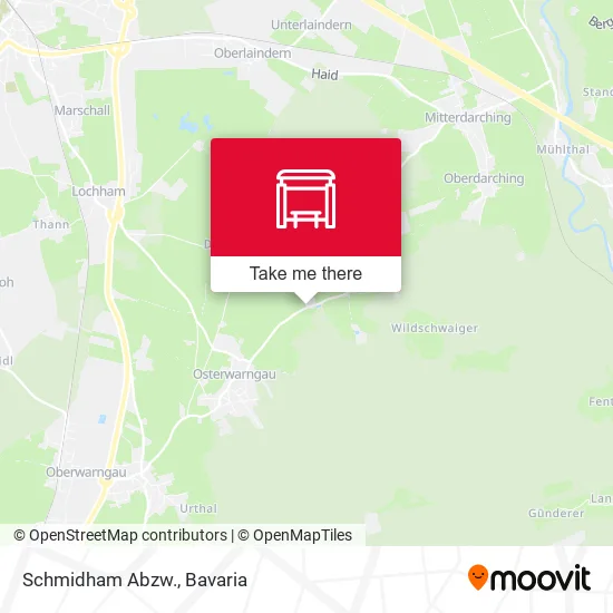 Карта Schmidham Abzw.