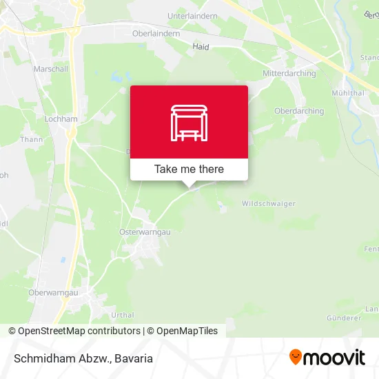 Карта Schmidham Abzw.