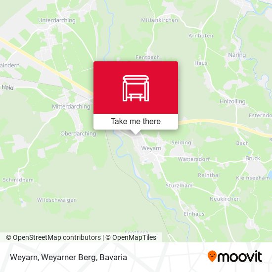 Карта Weyarn, Weyarner Berg