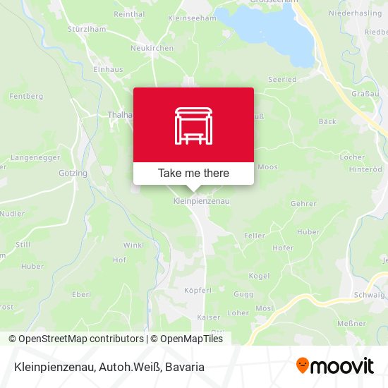 Kleinpienzenau, Autoh.Weiß map