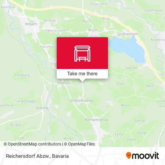 Карта Reichersdorf Abzw.