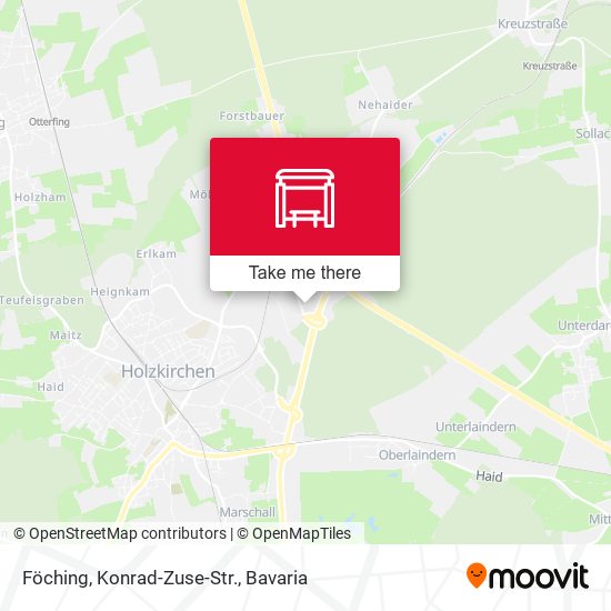 Föching, Konrad-Zuse-Str. map