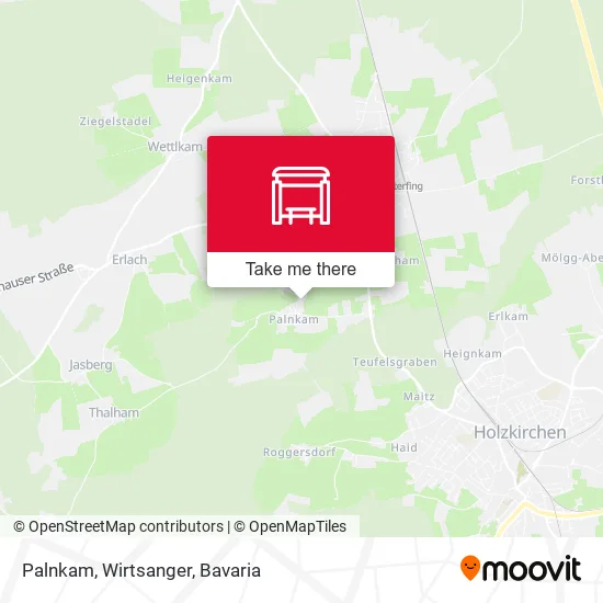 Карта Palnkam, Wirtsanger