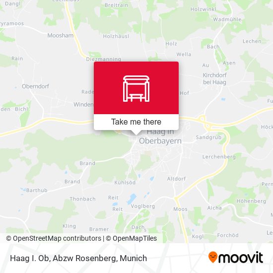 Haag I. Ob, Abzw Rosenberg map