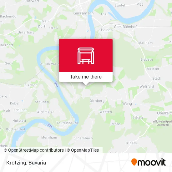 Карта Krötzing