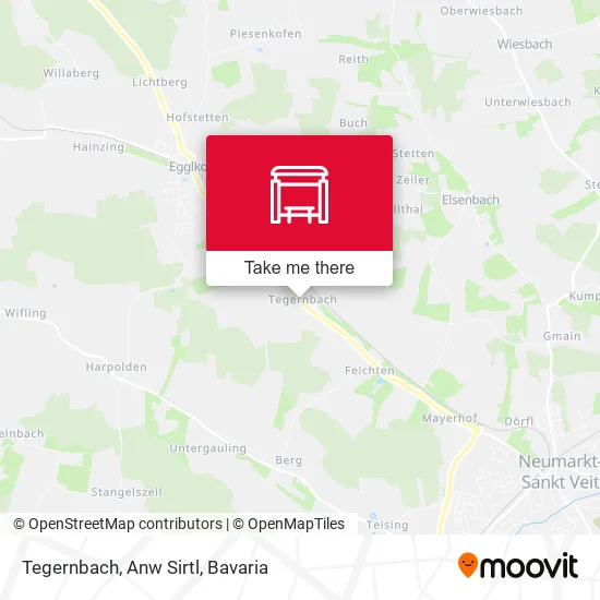 Карта Tegernbach, Anw Sirtl