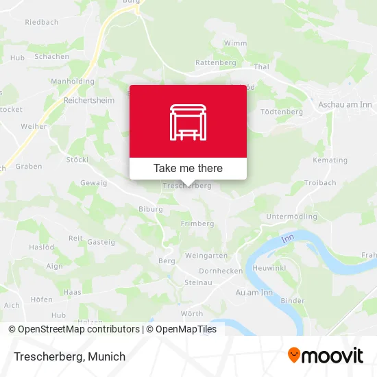 Карта Trescherberg