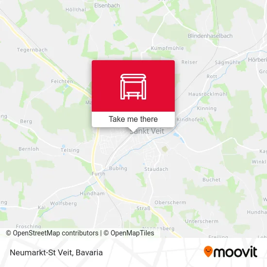 Карта Neumarkt-St Veit