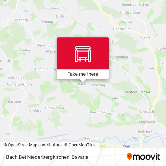 Bach Bei Niederbergkirchen map