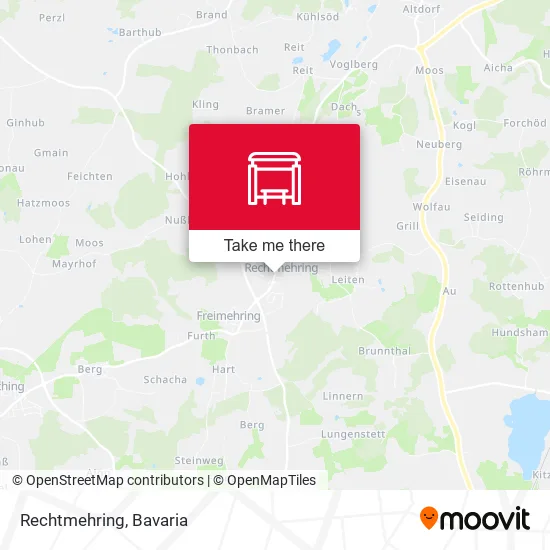 Карта Rechtmehring