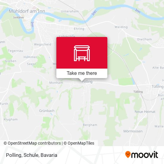 Polling, Schule map