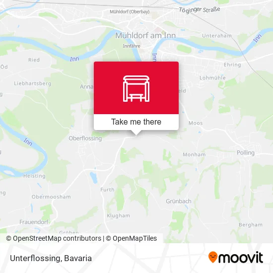 Карта Unterflossing