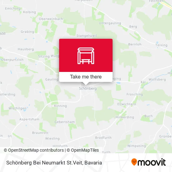 Карта Schönberg Bei Neumarkt St.Veit