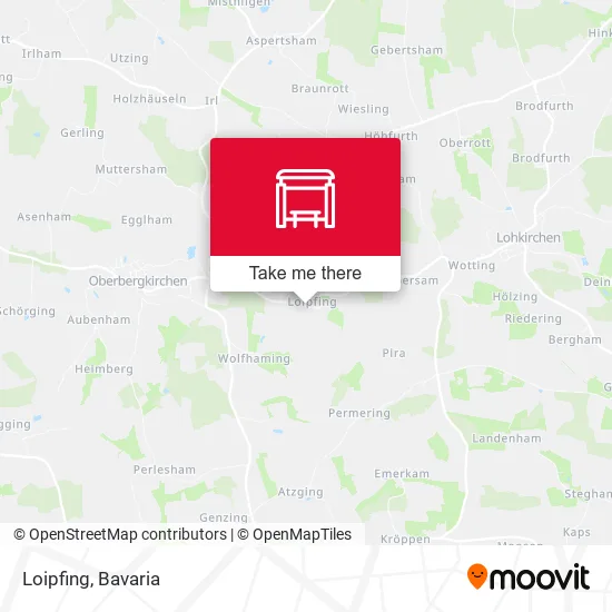 Карта Loipfing