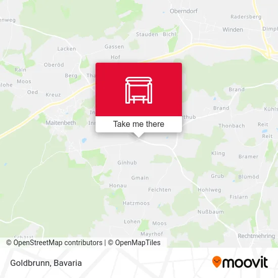 Карта Goldbrunn