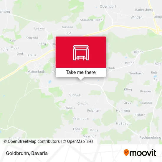 Карта Goldbrunn