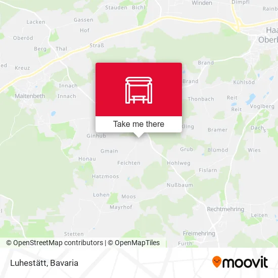 Карта Luhestätt