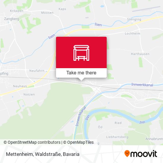 Mettenheim, Waldstraße map