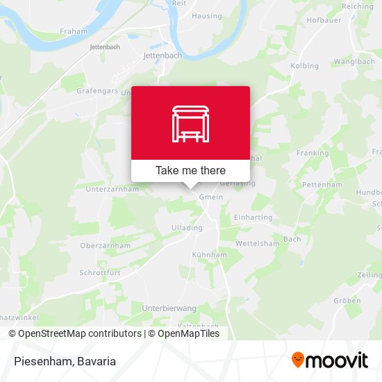 Piesenham map