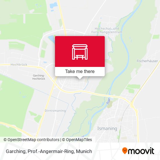 Garching, Prof.-Angermair-Ring map