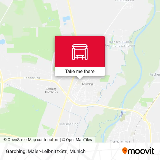 Карта Garching, Maier-Leibnitz-Str.