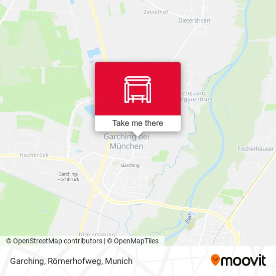 Карта Garching, Römerhofweg