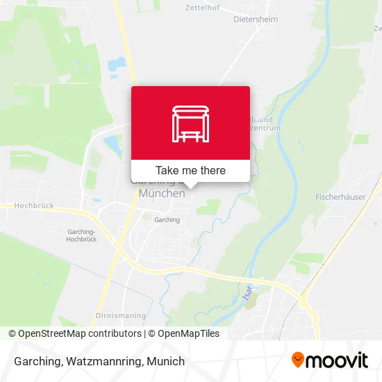 Карта Garching, Watzmannring