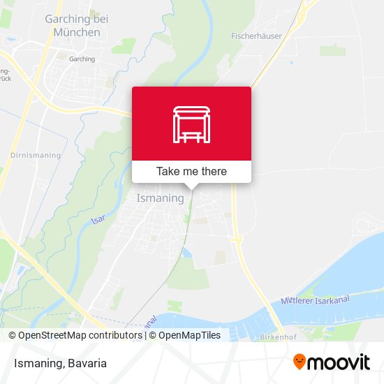 Карта Ismaning
