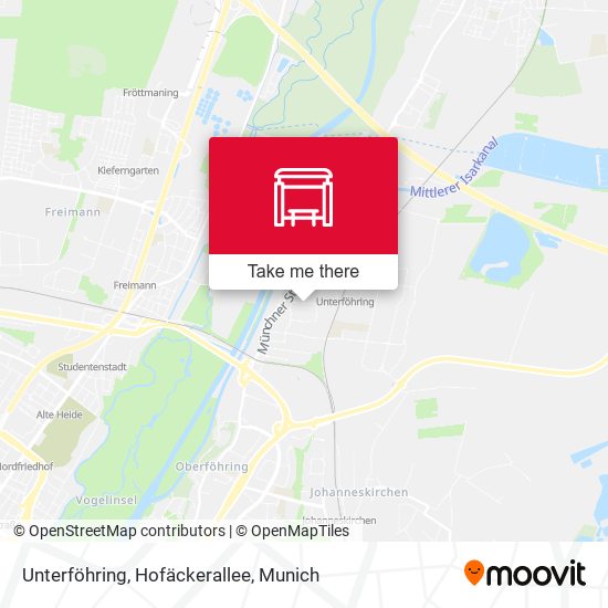 Unterföhring, Hofäckerallee map