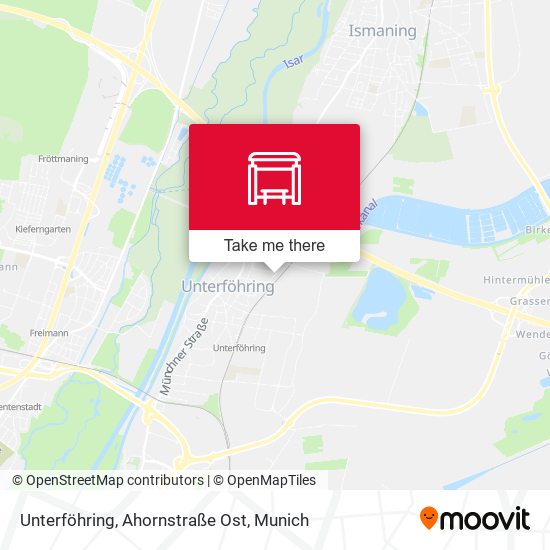 Unterföhring, Ahornstraße Ost map