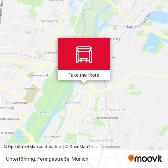 Unterföhring, Feringastraße map