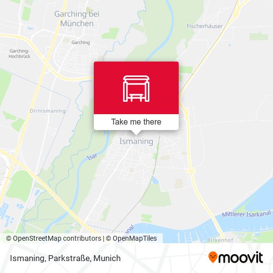 Ismaning, Parkstraße map
