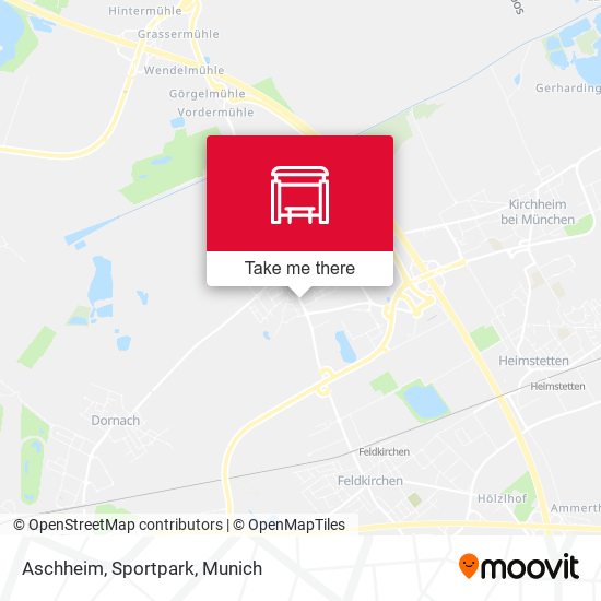 Карта Aschheim, Sportpark