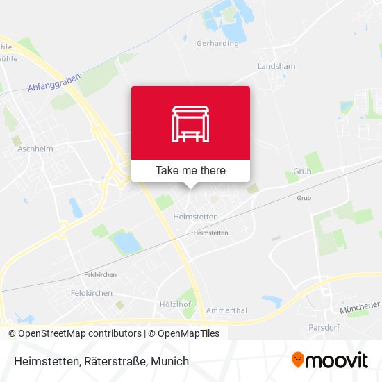 Heimstetten, Räterstraße map